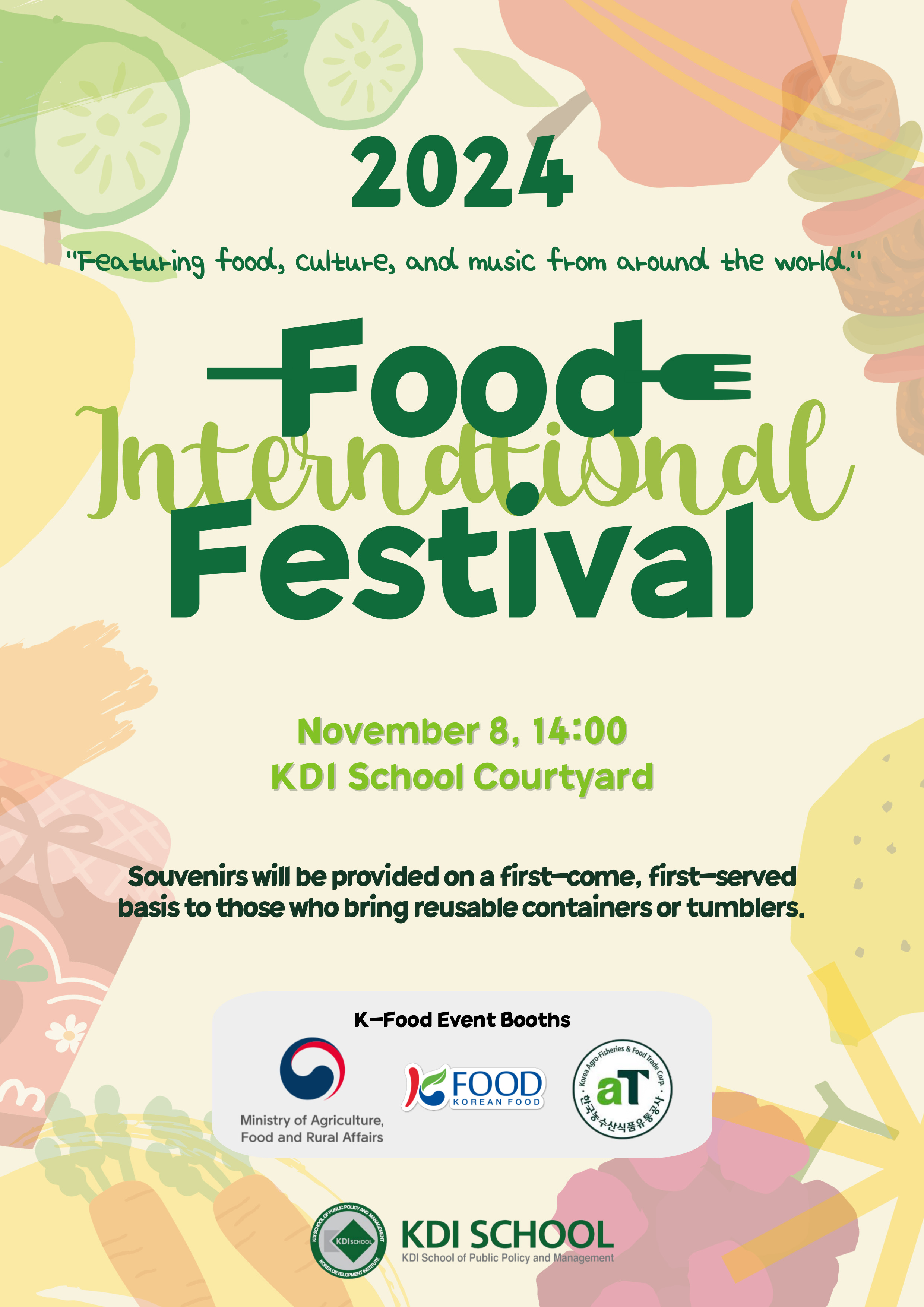 2024 KDIS International Food Festival (Nov. 8 (Fri), 14:00)