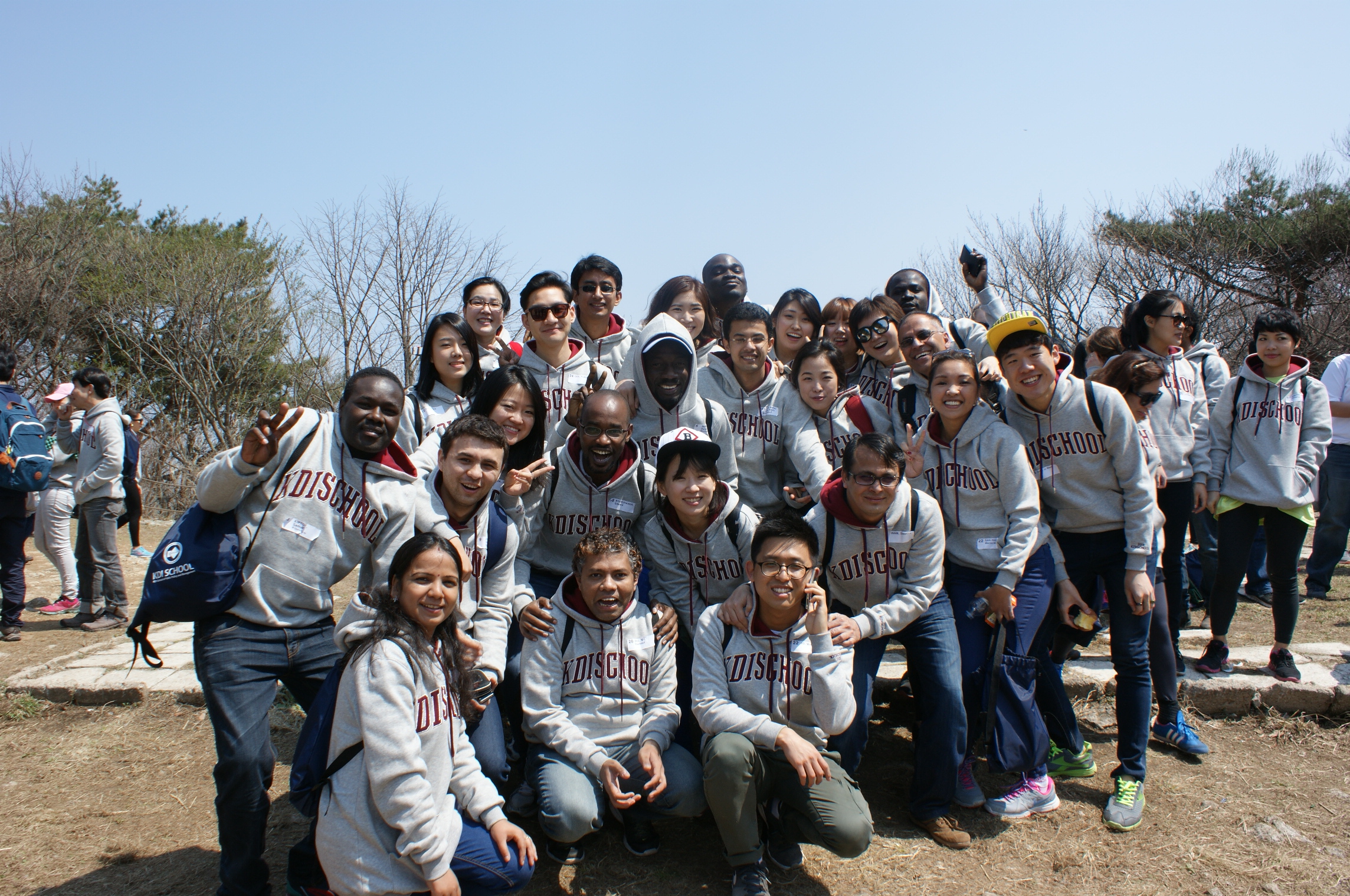 2015 Spring hiking at Mt. Gyeryong