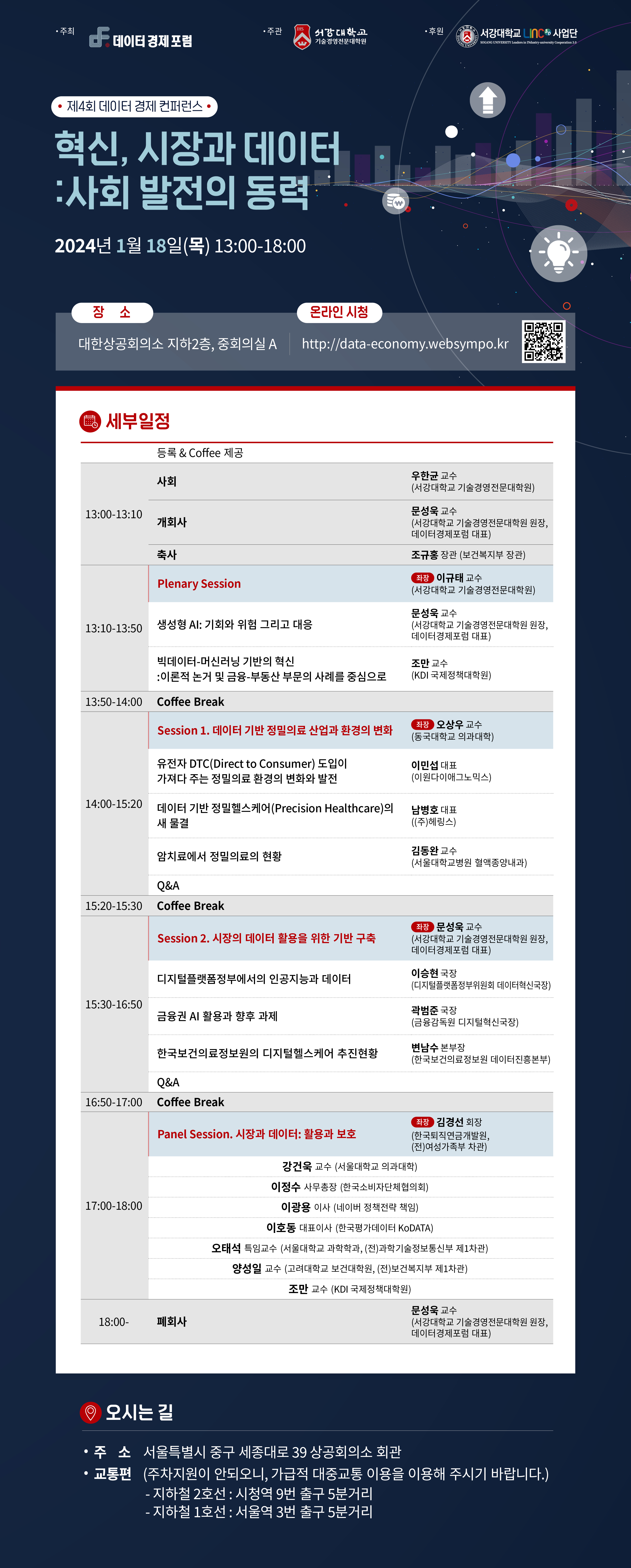 [제4회 데이터 경제 컨퍼런스] 혁신,시장과 데이터 : 사회발전의 동력